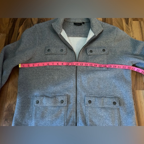 Marc Anthony Light Gray Shirt Jacket - Picture 3 of 7